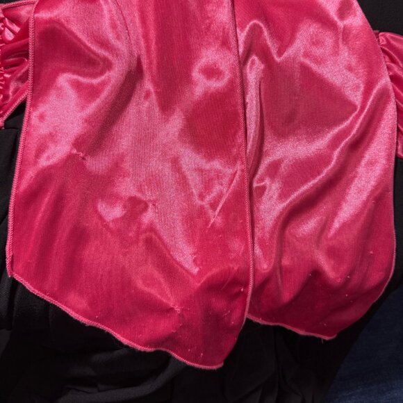 Ruby Rox Black + Pink Y2K Vintage Style Cocktail Dress Women's 18 - Picture 4 of 6